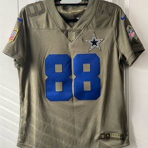 Dallas Cowboy Nike Team Apparel Jersey salute to Service (Army) in Olive